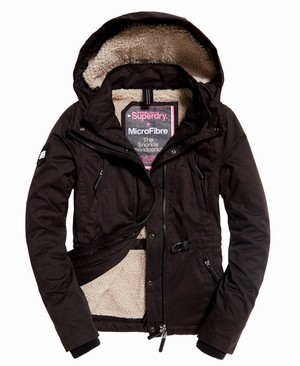 Superdry Boxy Snorkle Hooded SD-Windparka Női Kabát Fekete | LCXDU3069